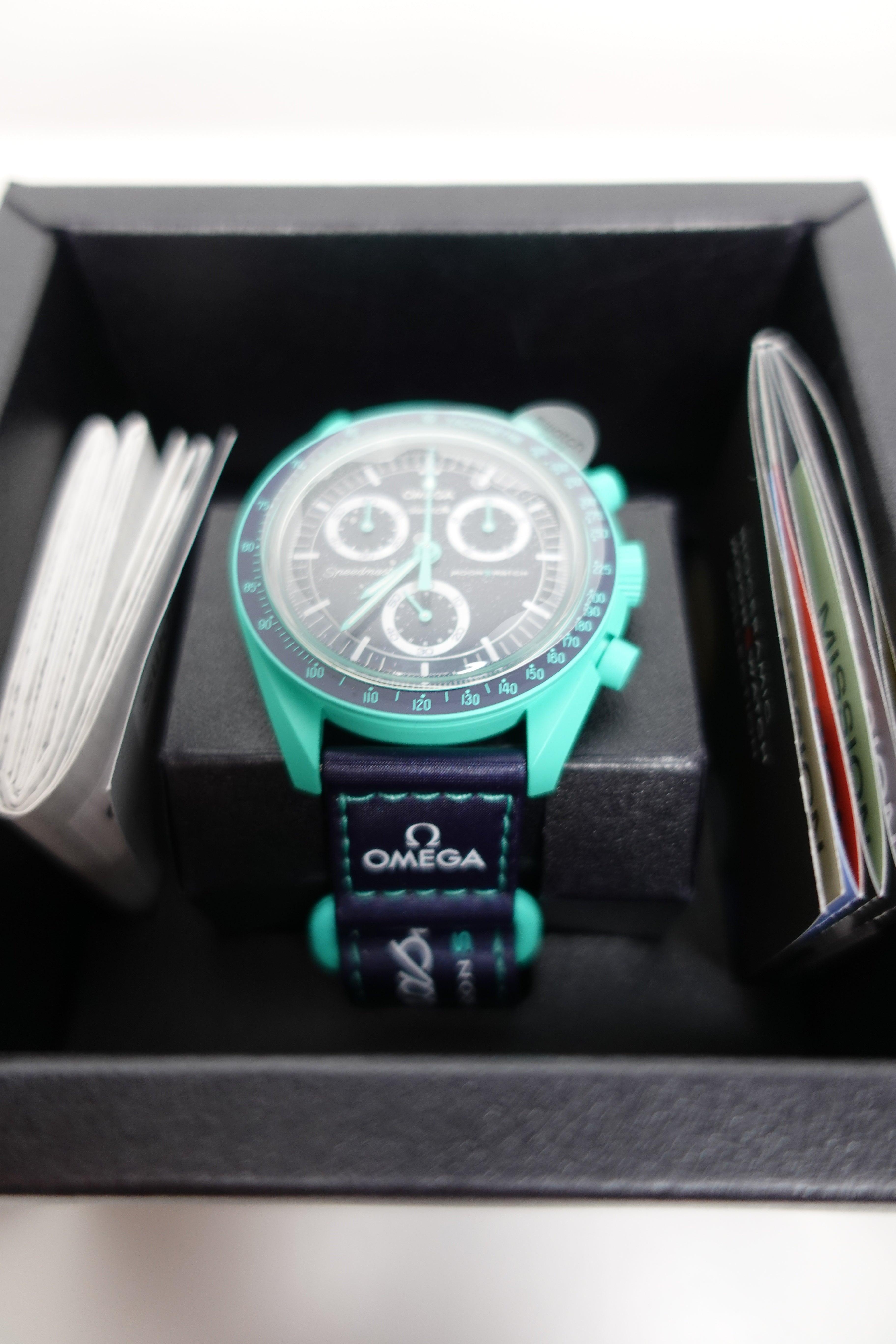 Omega x Swatch Mission On Earth - Polar Lights Bioceramic
