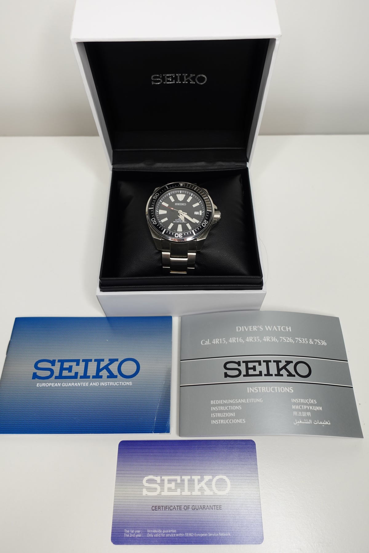 Seiko Prospex Samurai SRPF03K1 Automatic Watch - Preowned
